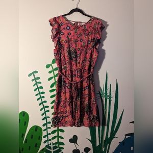 LOFT Paisley Print Mini Dress